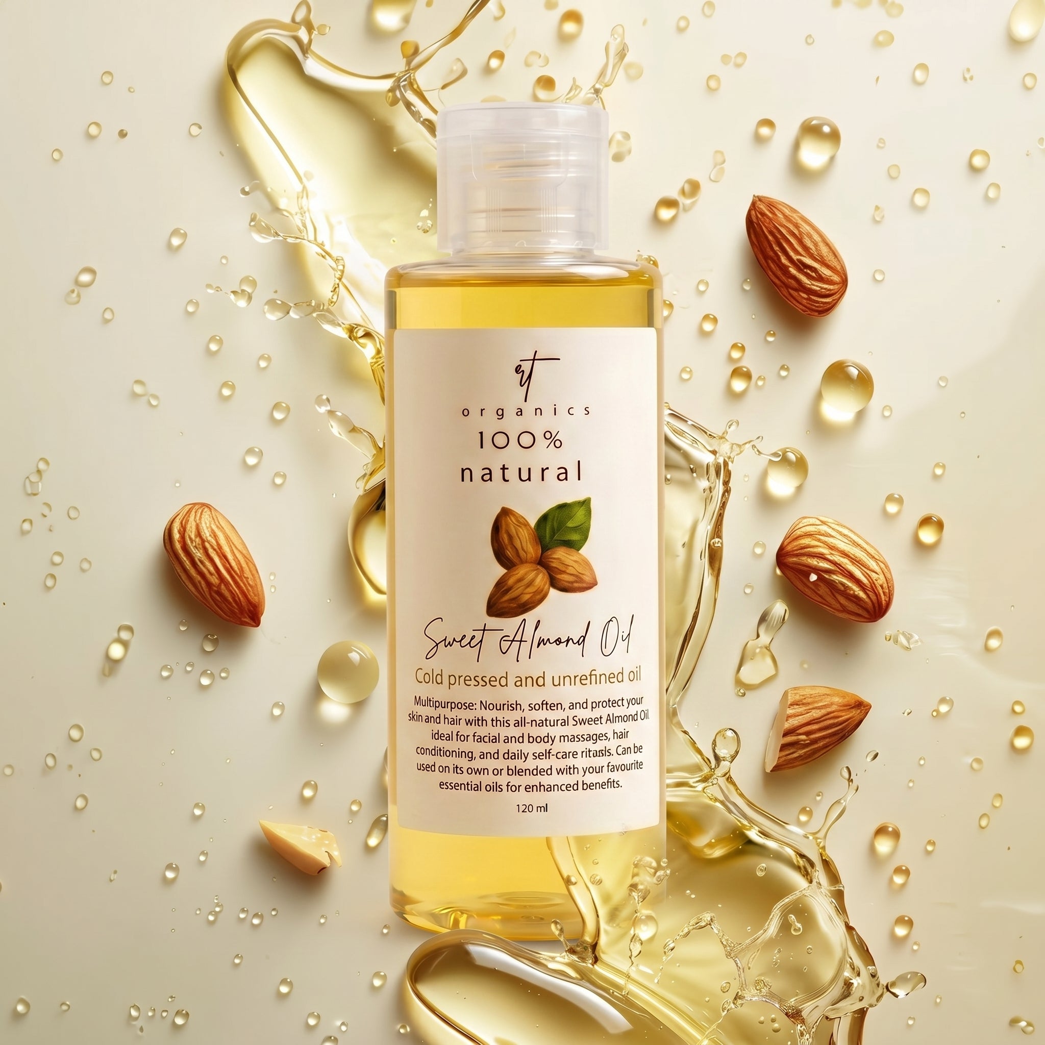 Cold Pressed Sweet Almond Oil