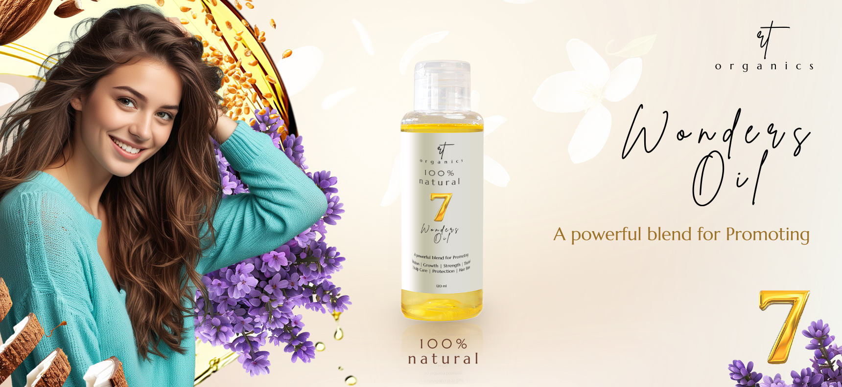 7 Wonders Oil Banner