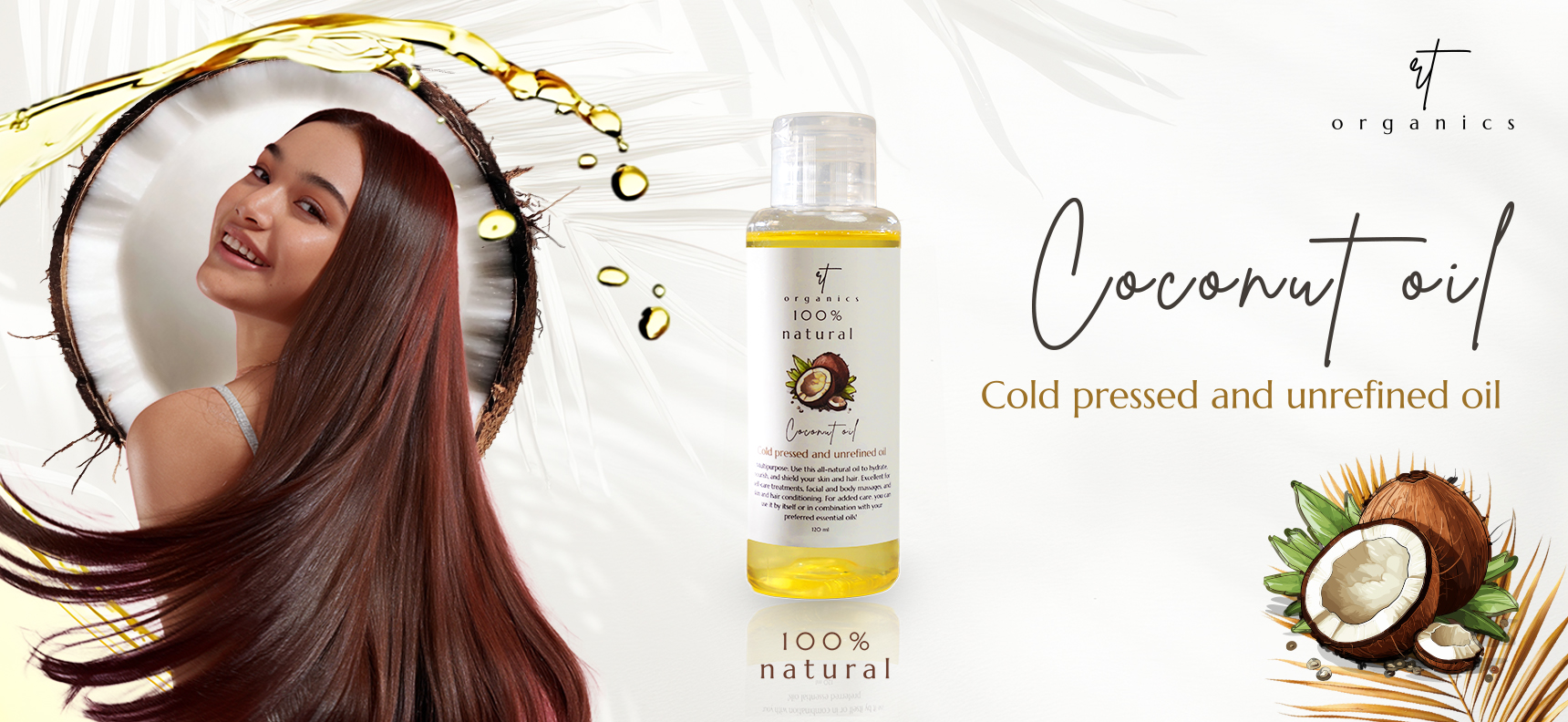Coconut Oil Banner